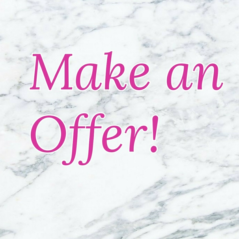 Reasonable offers accepted